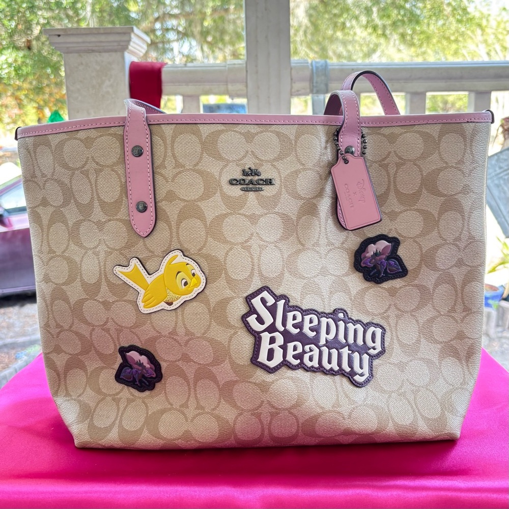 Coach X Disney Sleeping Beauty City Tote